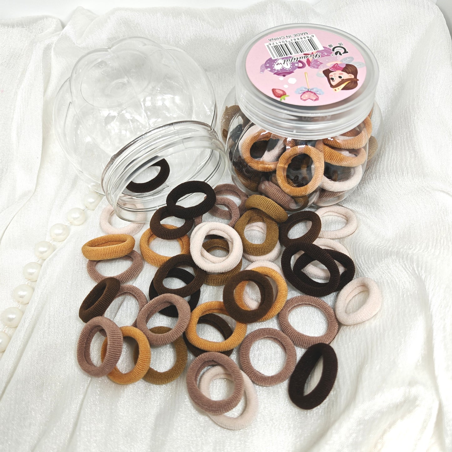 Assorted hair ties