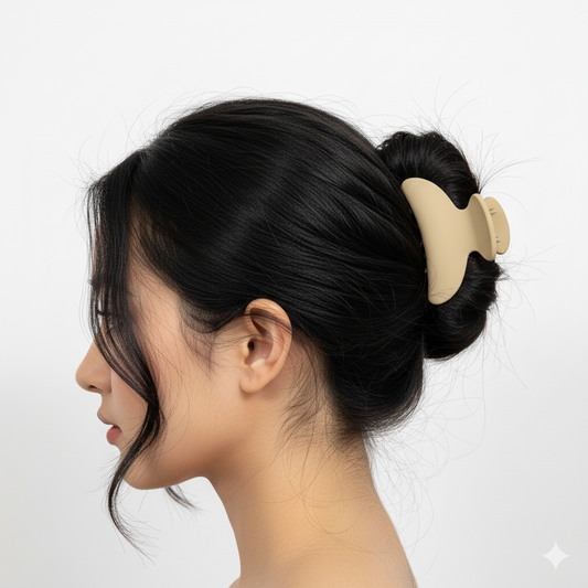 Buy Matt Hair Claw Small | Matte Finish Hair Clip for Daily Use