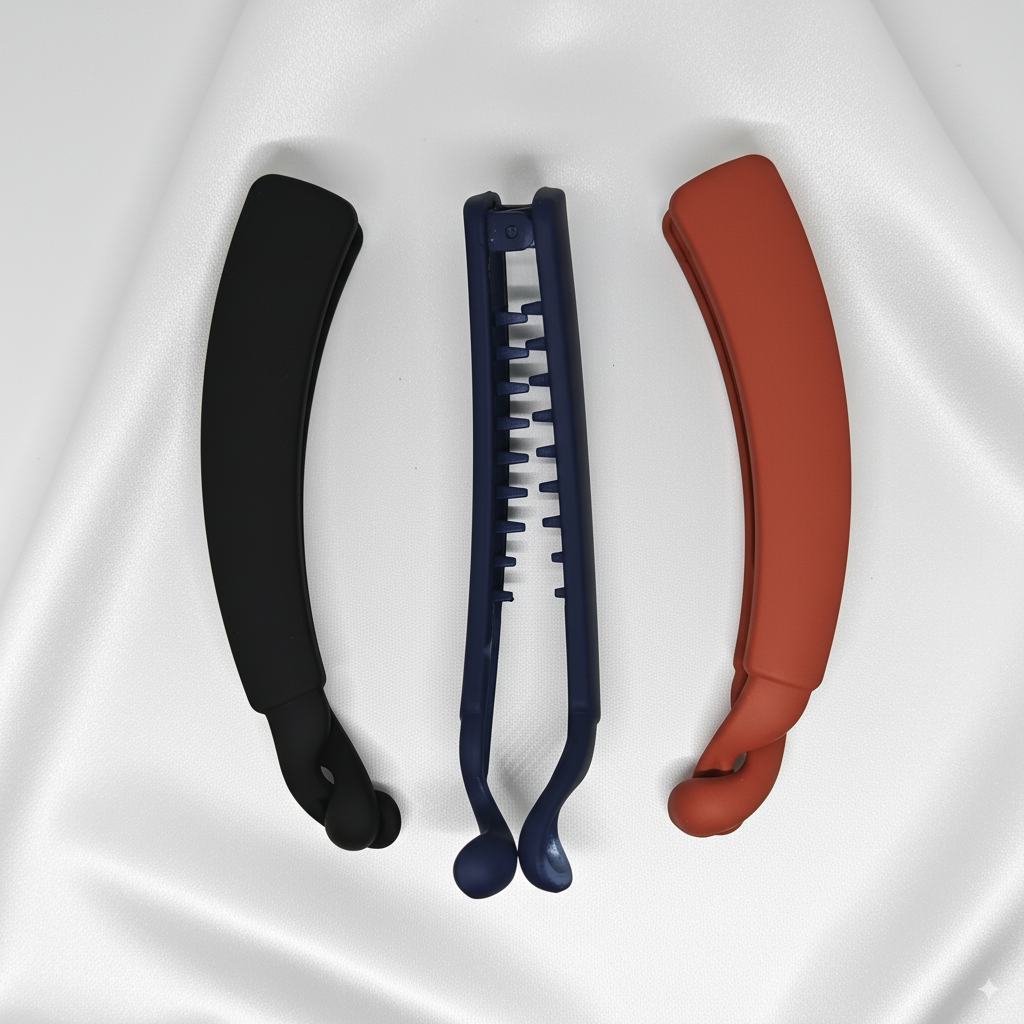 Buy Matte Banana Clip – Stylish Hair Accessory