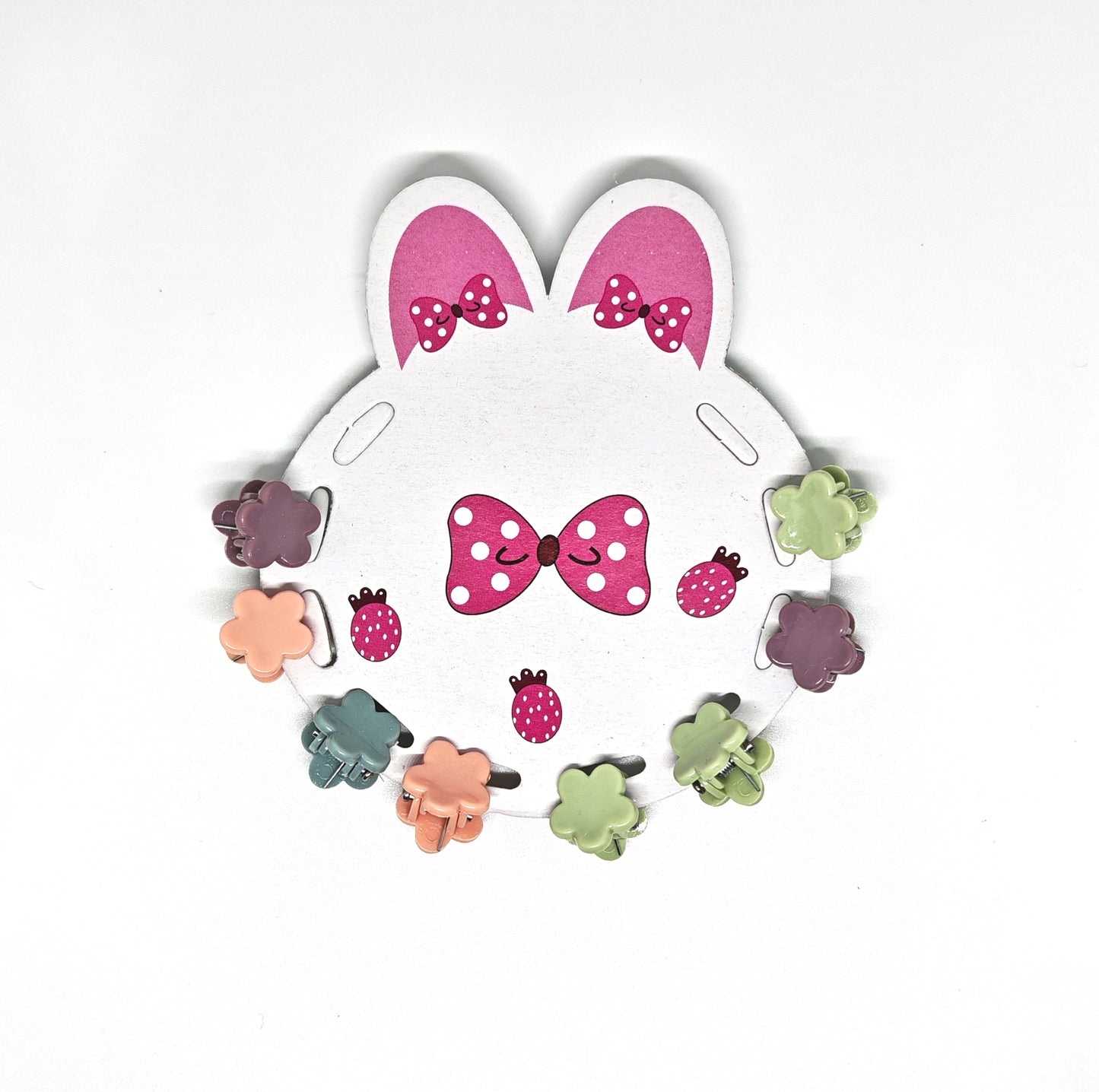 Baby Hair Claw Clips | Safe & Cute Hair Clips for Kids- 10pc