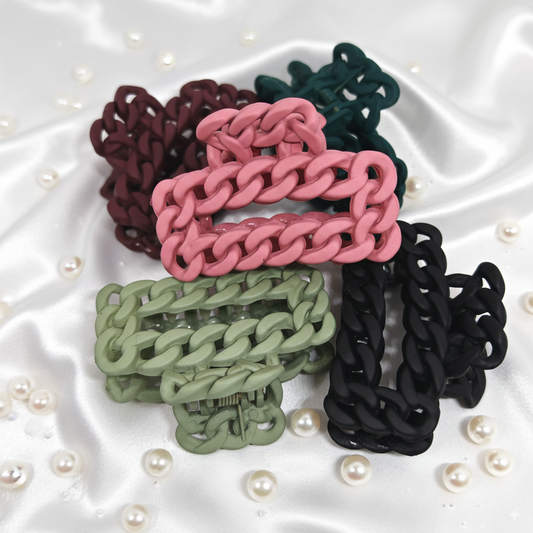 chain design hair clip