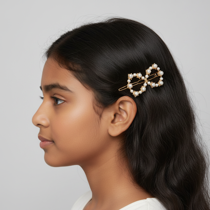 Premium Fancy Hair Pins for Women | Stylish Party Wear & Bridal Hair Accessories | Decorative Clips Set of 6