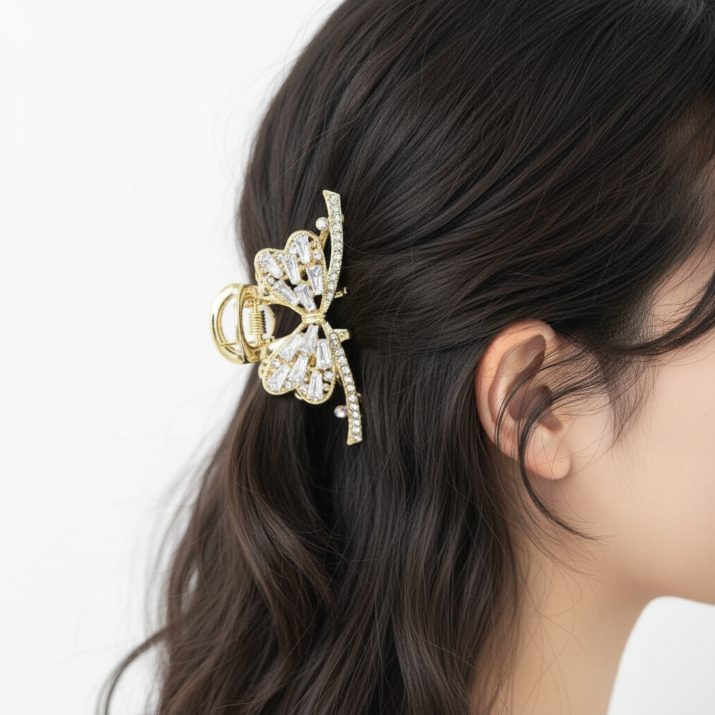 Fancy Hair Clutcher for Women & Girls | Party Wear Bridal Hair Claw Clip - 1pc