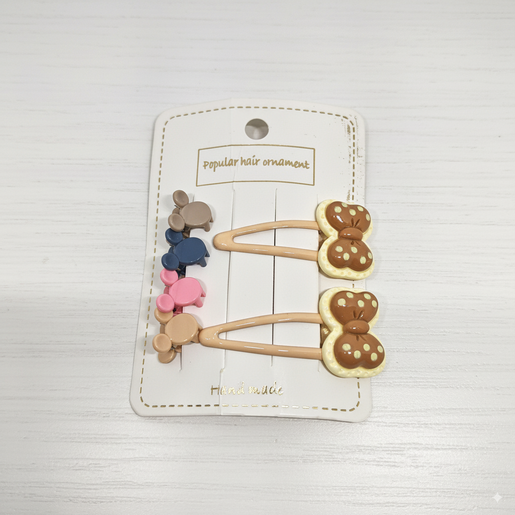 Bow design hair clip