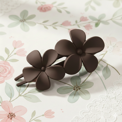 Buy 2 Flower Big Hair Clip | Alligator Type Matt