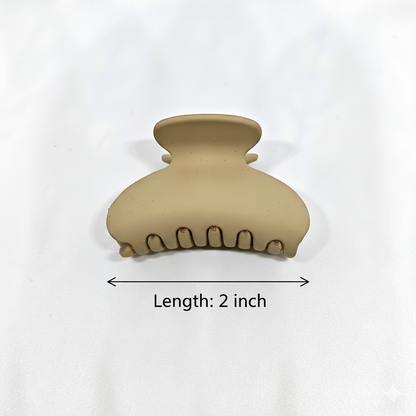 Buy Matt Hair Claw Small | Matte Finish Hair Clip for Daily Use