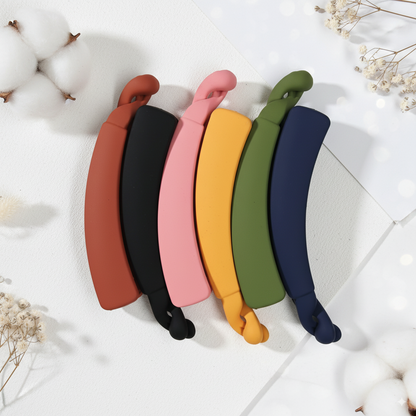 Buy Matte Banana Clip – Stylish Hair Accessory