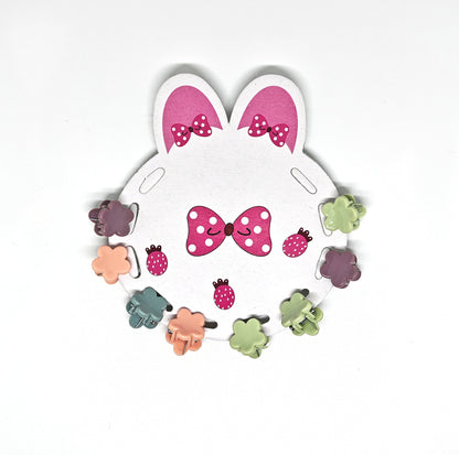 Baby Hair Claw Clips | Safe & Cute Hair Clips for Kids- 10pc