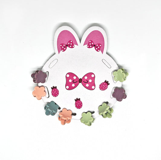 Baby Hair Claw Clips | Safe & Cute Hair Clips for Kids- 10pc