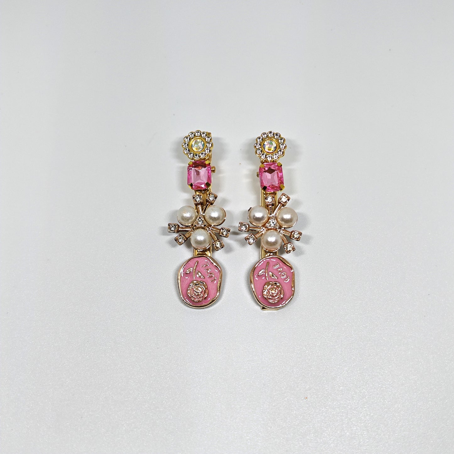 Buy Fancy Hair Clip with Pearl Gold Polished | Beautiful Hair Accessory