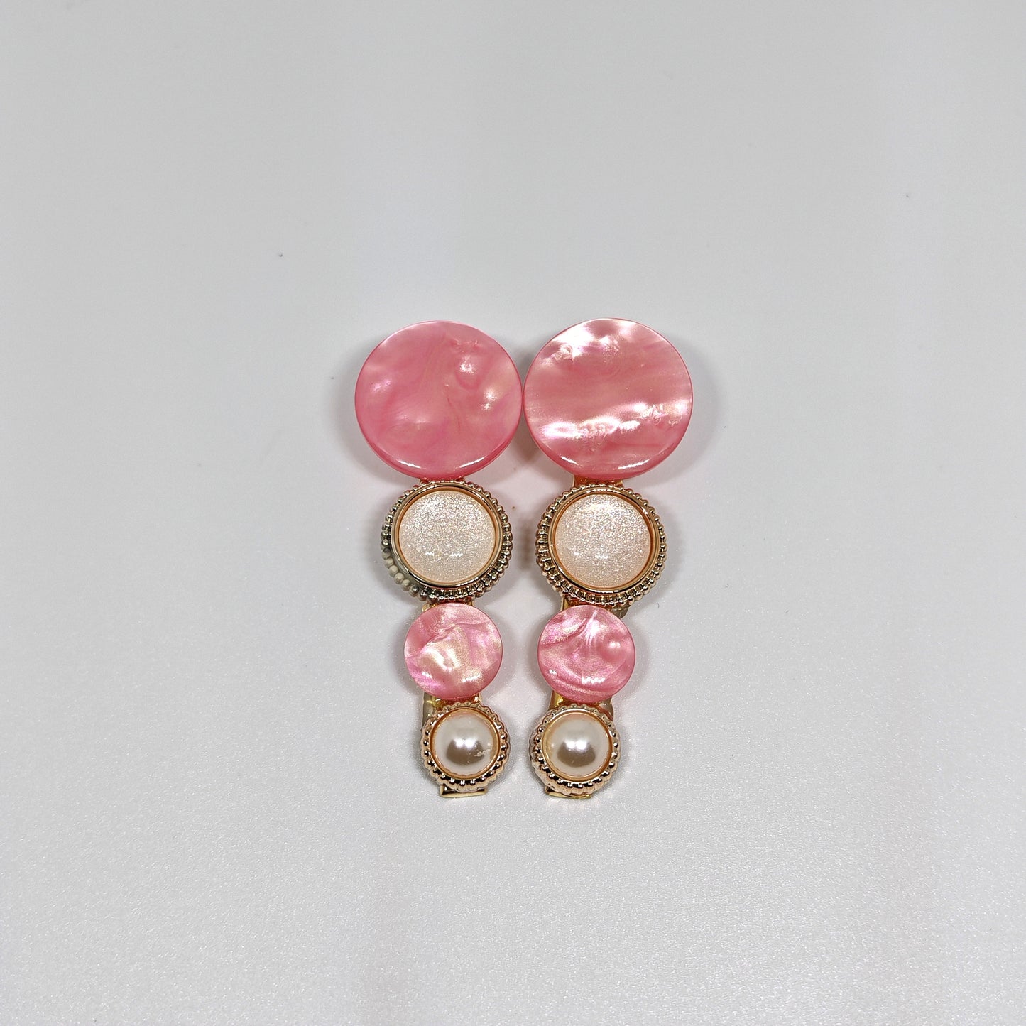 Buy Fancy Hair Clip with Pearl Gold Polished | Beautiful Hair Accessory