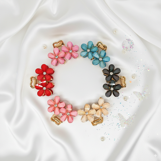 Red Flower Hair Clutcher Online