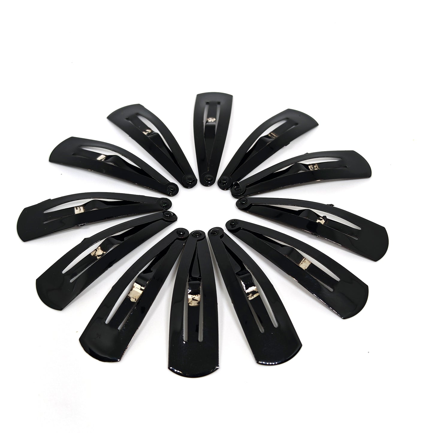 Tic Tac Hair Clip Black Glossy Buy Online