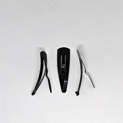 Tic Tac Hair Clip Black Glossy Buy Online