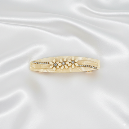 fancy hair clip with stone