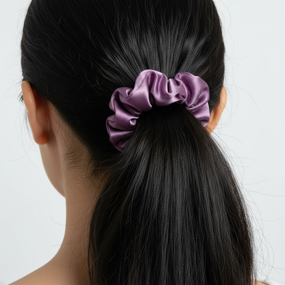 Buy Satin Multicolor Scrunchies | Stylish Hair Tie Online
