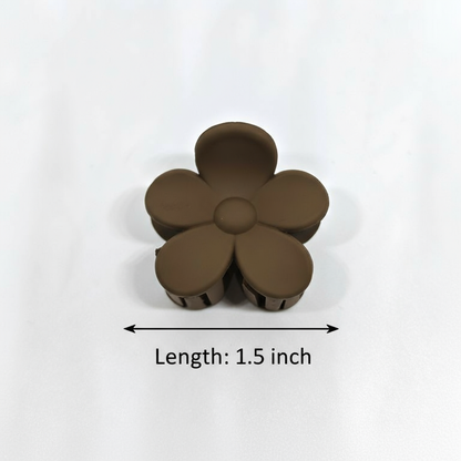 Buy Korean Flower Claw Matt Small | Stylish Hair Clutcher for Women