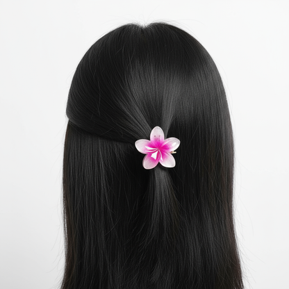 Buy Korean Flower Design Multicolor Claw Clip Combo