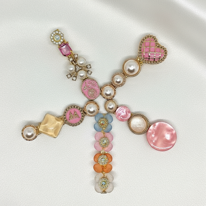 Buy Fancy Hair Clip with Pearl Gold Polished | Beautiful Hair Accessory