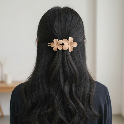 Buy 2 Flower Big Hair Clip | Alligator Type Matt