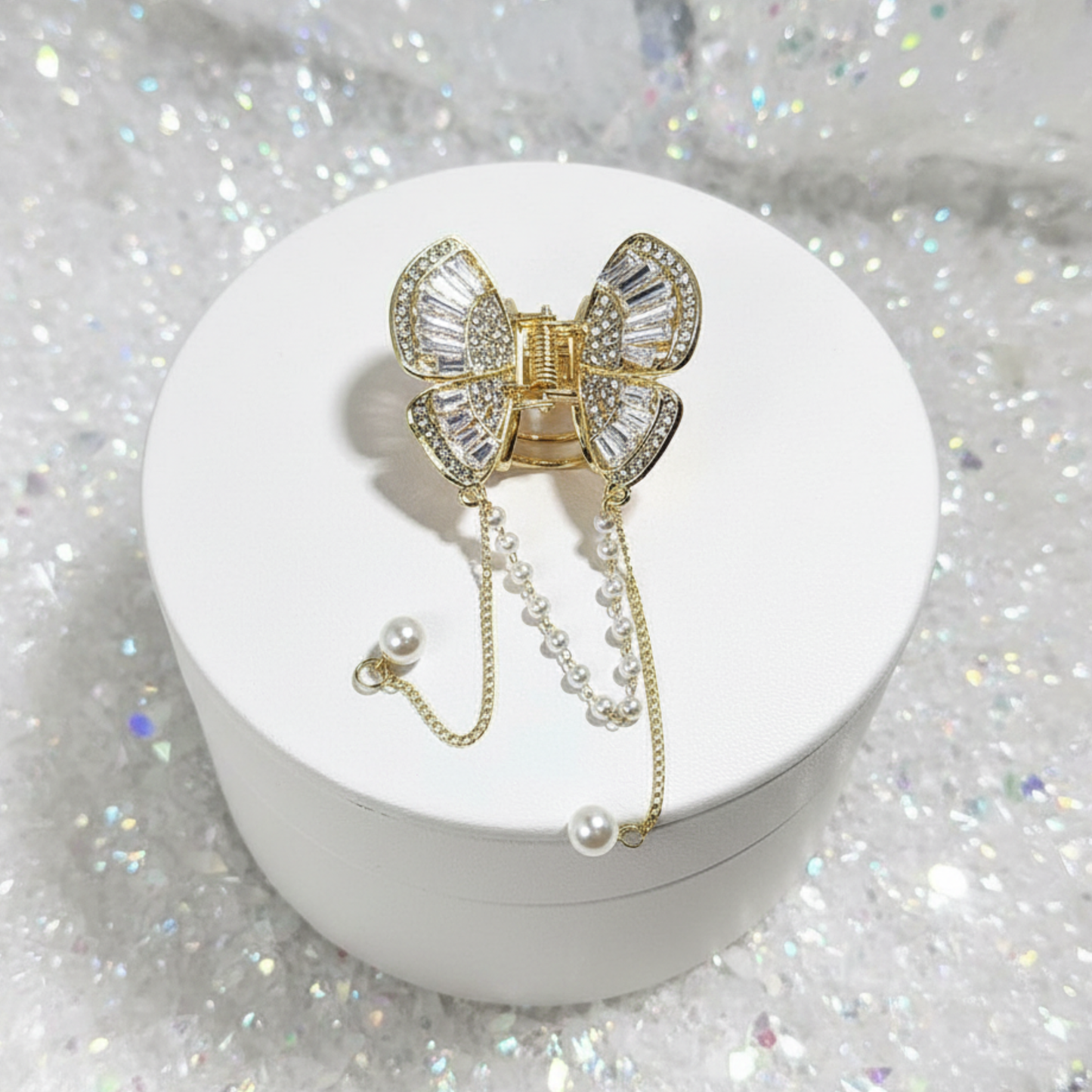 Korean Style Butterfly Metal Hair Claw Clip for Women & Girls -1 pc