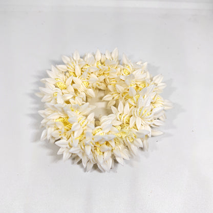 mogra scented gajra hair scrunchies