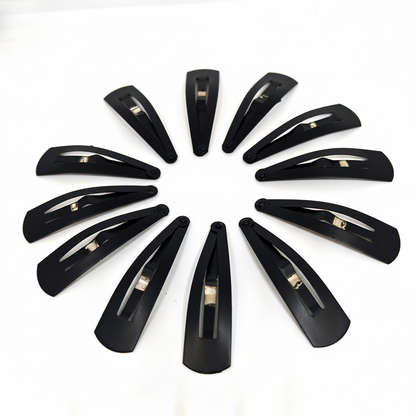Tic Tac Hair Clip Black Matte Buy Online